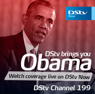 DStv Brings you Obama. Channel 121